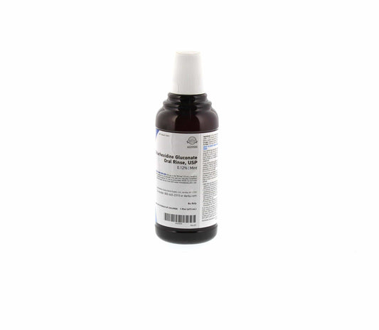Chlorhexidine Gluconate 0.12% Oral Rinse 16 oz, mint flavor - Dr. Paul Williams